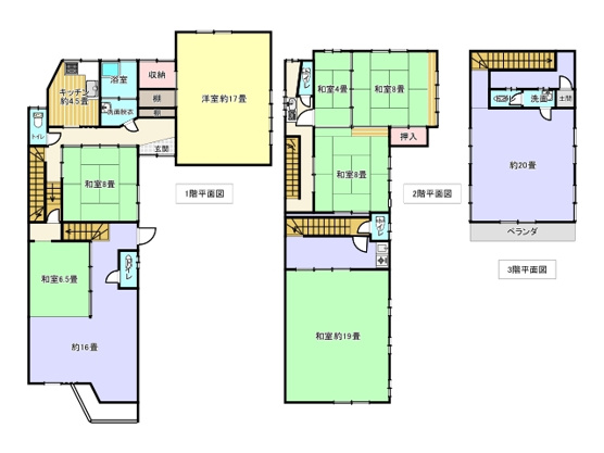 【間取り】 | 伊東市中央町　戸建