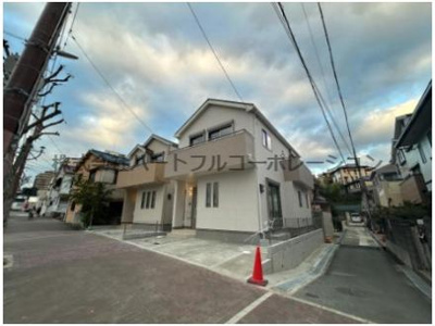 【外観】 | 神戸市垂水区仲田3丁目　新築戸建2号棟　仲介手数料無料！ | 垂水区仲田3　新築2号棟　仲介手数料無料！