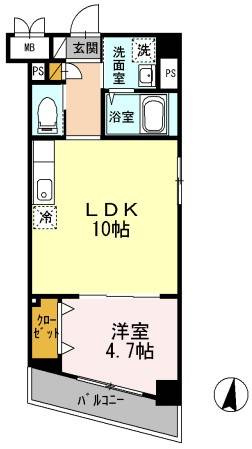 【間取り】 | エスポワール多摩川