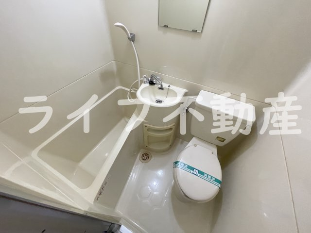 メゾン東大阪の浴室|お風呂で日々の疲れを落としましょう