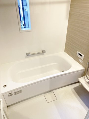 【浴室】 | ■100万円値下げしました■令和3年建築の築浅戸建■角地 | ■広いシステムバス