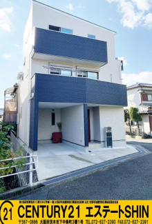 【外観】 | ■100万円値下げしました■令和3年建築の築浅戸建■角地 | ■値下げしました
■令和3年建築（築後3年の築浅戸建）■北東角地・広々した4LDKです
■土地面積/約26.63坪 ■建物面積/約34.87坪