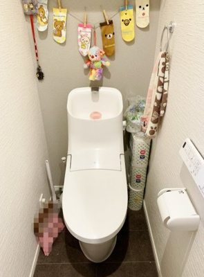 【トイレ】 | ■■100万円値下げしました■令和3年建築の築浅戸建■角地 | トイレ2ヶ所あり