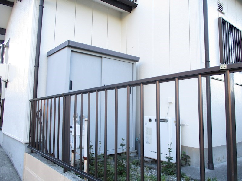 山田社が丘貸家　北棟の外観