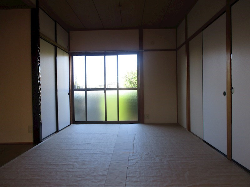 山田社が丘貸家　北棟の寝室