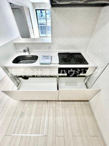 グランフェニックスのキッチン|キッチン下収納