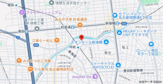【地図】 | REGALEST 妙音通Ⅱ