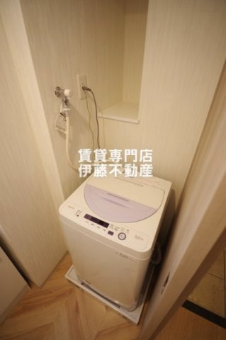 プレイズシード大曽根の設備|室内洗濯機置場