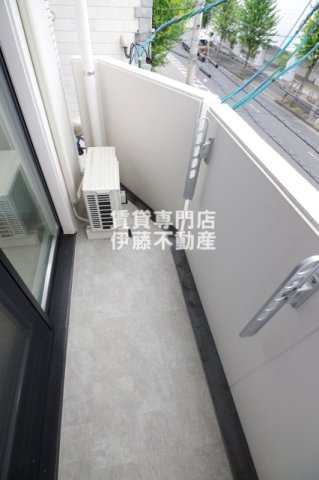 プレイズシード大曽根のバルコニー