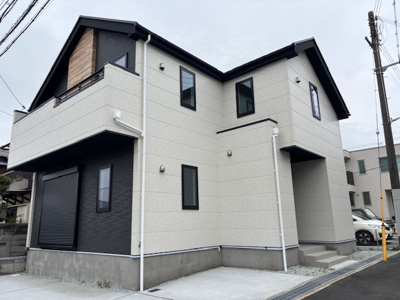 【外観】 | 神戸市垂水区歌敷山3丁目　新築戸建　仲介手数料無料！ | きれいな外観です