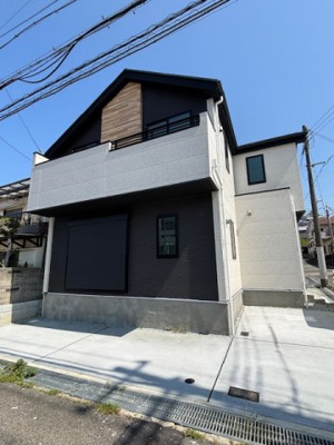 【外観】 | 神戸市垂水区歌敷山3丁目　新築戸建　仲介手数料無料！ | 外観もきれいです