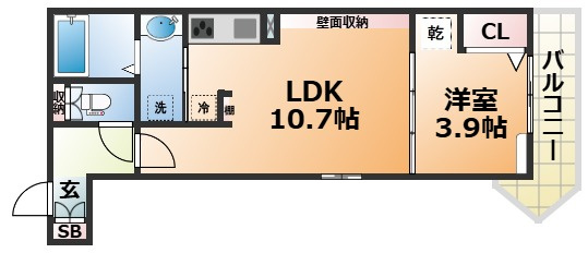 アンベリールの間取り
