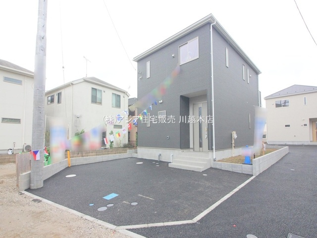 月々６万円台～　新築戸建　川越市的場第35の外観|4号棟　外観　完成済