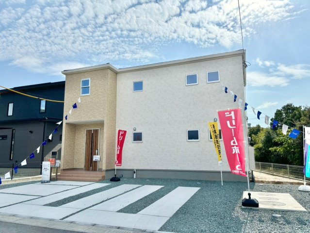 みやま市高田町濃施の新築一戸建の駐車場