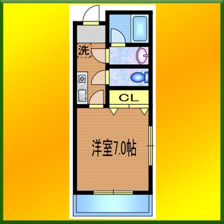 【間取り】 | アヴァンセ西武柳沢 | こちらの反転タイプとなります。