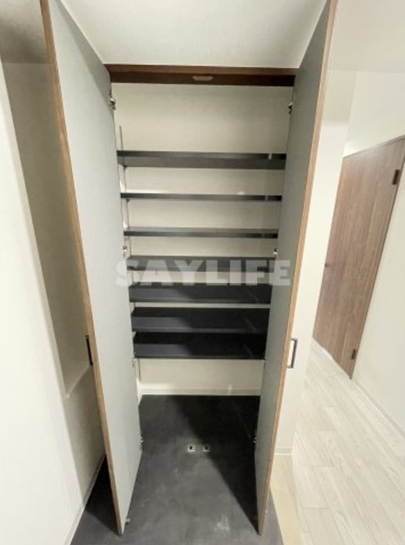 プレサンスＮＥＯ新深江リュミエル の玄関