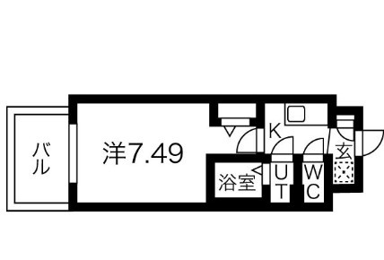 【間取り】 | フォーリアライズ難波南レーヴ