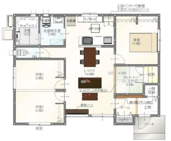 【間取り】 | 販売型モデルハウス　合志市須屋 | ☆間取図☆