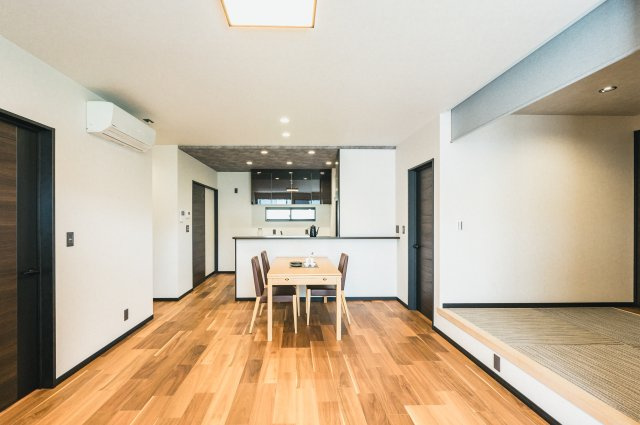 【和室】 | 販売型モデルハウス　合志市須屋 | ☆寝転がれる畳コーナー、軽く腰掛けできる小上がりも便利☆