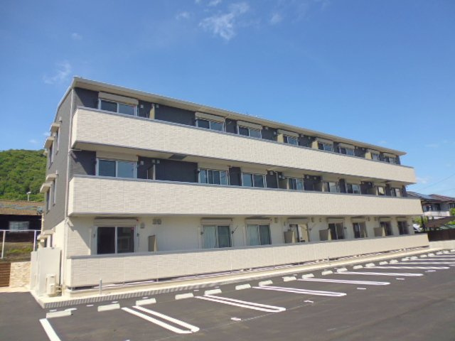 倉敷市児島田の口２丁目のアパートの外観