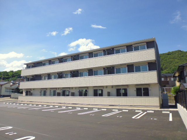 倉敷市児島田の口２丁目のアパートの外観