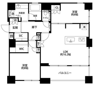 【間取り】 | パルシオ広尾