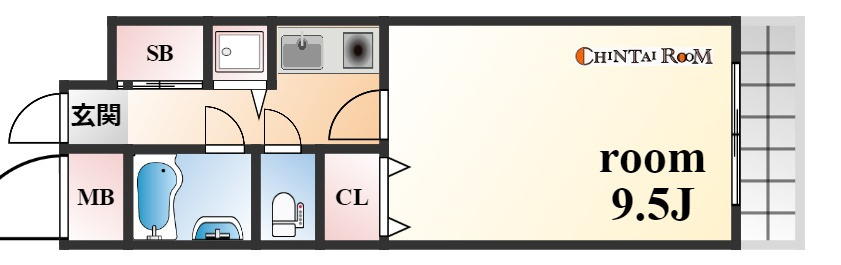 エスペラール御影の間取り