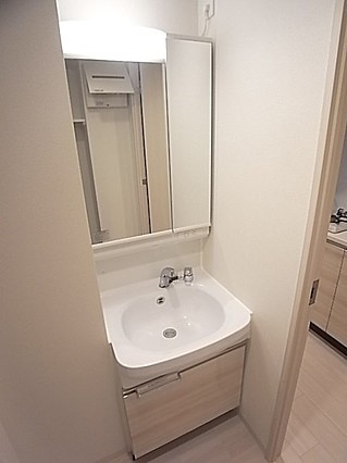 プレサンス神戸元町ベルシオンの洗面所