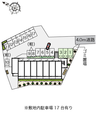 【駐車場】 | チビラーサン　Ｋ