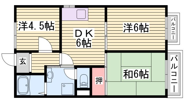 グランイル御立の間取り
