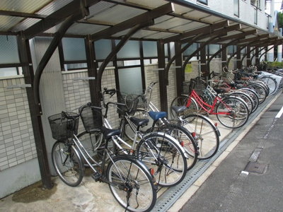 【その他】 | アンジュクレール | 自転車置き場です
