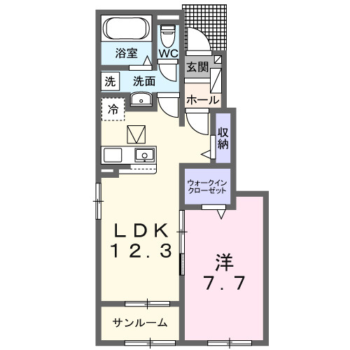 ヴィスタブライトEの間取り