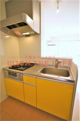 アンジュ【10，000円キャッシュバック対象物件】のキッチン|キッチンでお料理をお楽しみください