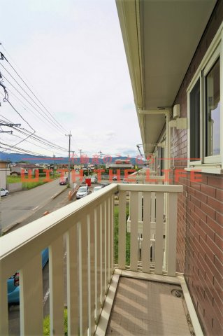 アンジュ【10，000円キャッシュバック対象物件】のバルコニー|陽当たり良好なバルコニーです