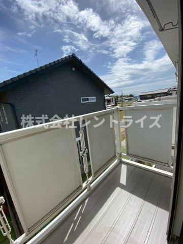 SurplusOne大島のバルコニー