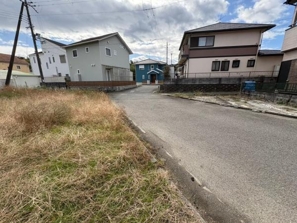 貴志川町井ノ口　土地の前面道路含む現地写真