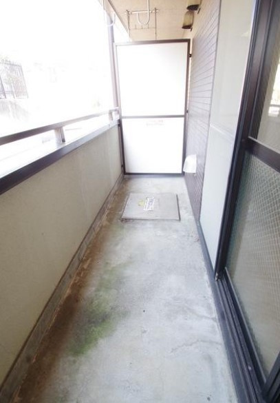 町田市本町田の賃貸マンションのバルコニー
