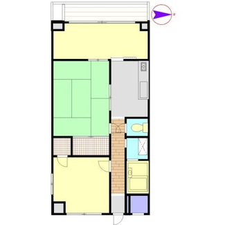 【間取り】 | 平マンション