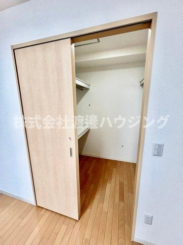 シャンテミキの収納|ウォークインクローゼット