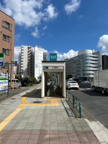 中央区築地２丁目の事務所の周辺