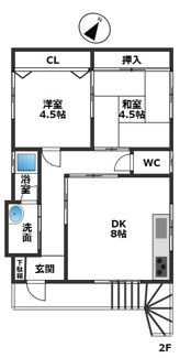 【間取り】 | アットホーム長田