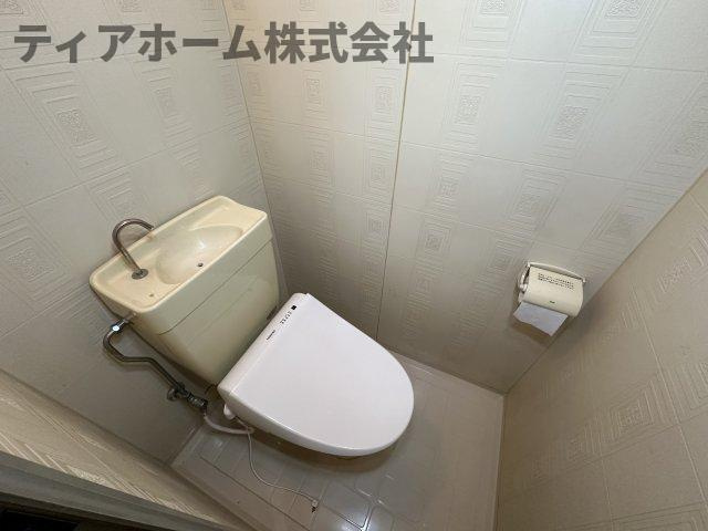 葛城市尺土の賃貸マンションのトイレ|トイレです