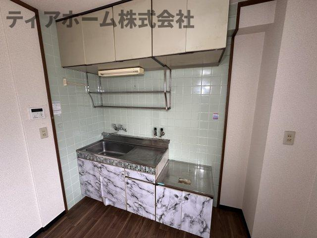 葛城市尺土の賃貸マンションのキッチン|キッチンでお料理をお楽しみください