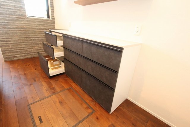 大そね甲　Ａ号地　新築戸建（全2区画）の収納|カップボード