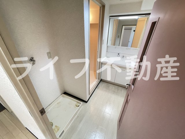 オルゴグラート長田の洗面所|コンパクトで使いやすい洗面所