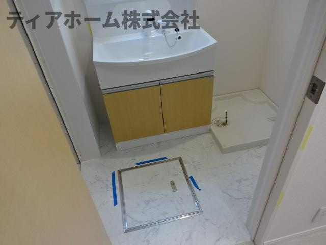 ラ　シュエット　ふたかみの内装|脱衣所