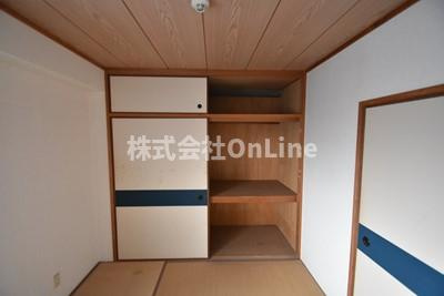友田コーポラスの収納