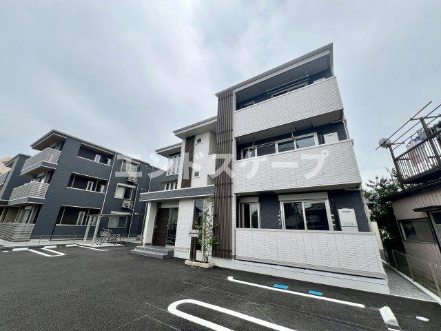 コンフォート上和田の外観パース|高崎、前橋、伊勢崎エリアのお部屋探しはエンドスケープまで！お客様の理想お聞かせ下さい♪