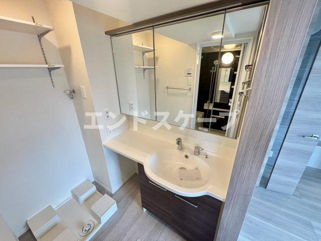 コンフォート上和田の洗面所|高崎、前橋、伊勢崎エリアのお部屋探しはエンドスケープまで！お客様の理想お聞かせ下さい♪