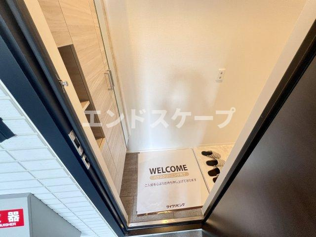 コンフォート上和田の玄関|高崎、前橋、伊勢崎エリアのお部屋探しはエンドスケープまで！お客様の理想お聞かせ下さい♪